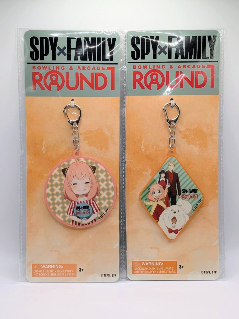 Round 1 Spy x Family Phase 1 Keychains (Set of 2)